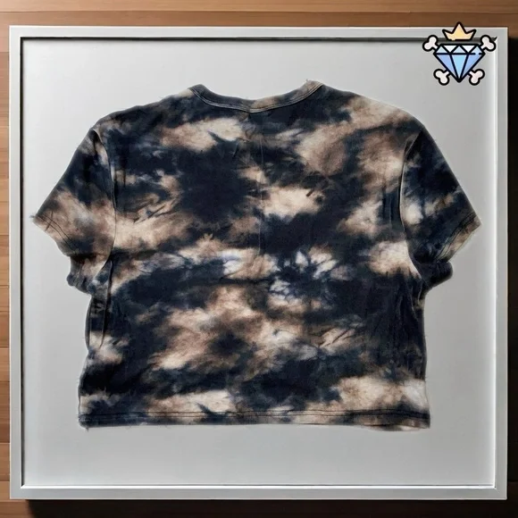 SHEIN MEN FITTED SHORT SLEEVE OMBRÉ TEE SIZE LARGE STREETWEAR LOUNGEWEAR - Picture 3 of 6